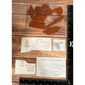 Stampin Up Mixed Unmounted Stamps Loads of Love Grateful Gtreetings